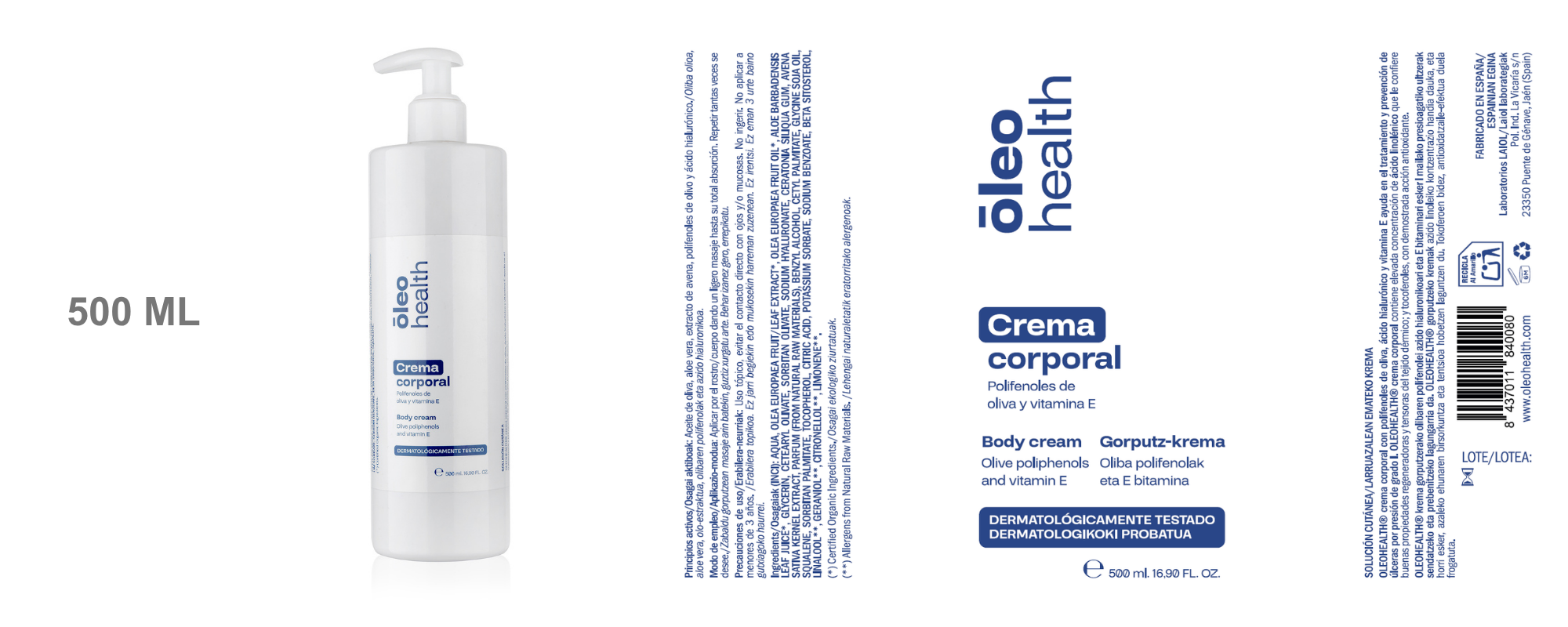 Crema Corporal 500ML